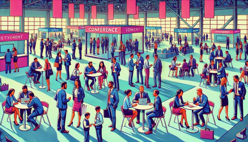 What AI Thinks a Conference Is